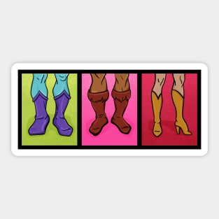 MOTU Boot Scootin' trio Sticker